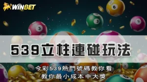 539立柱連碰玩法 | 今彩539熱門號碼教你看,教你最小成本中大獎