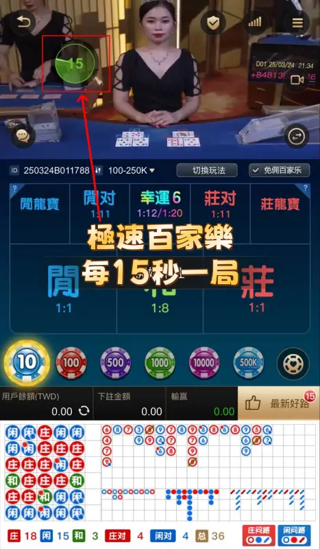 線上百家樂玩法-極速百家樂