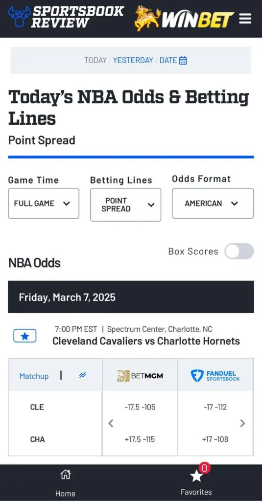 sbr美金盤(sportsbookreview)